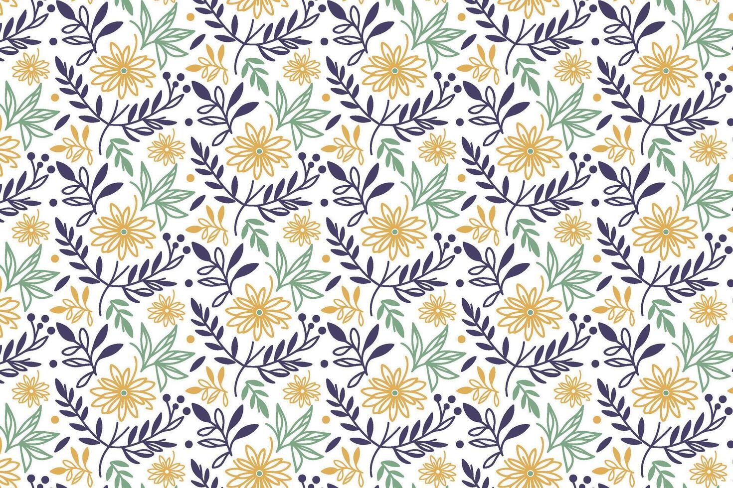 minimal flower drawing in one line sketch style for textile applications like women fashion wear wrapping and fabric goods vector
