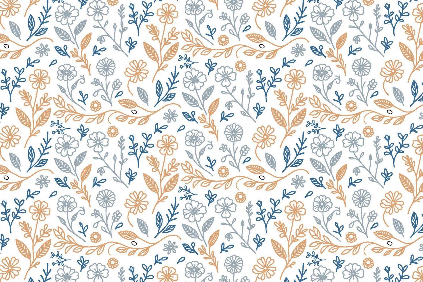 floral drawing in one line art with rose motifs for women clothing pillow print wrapping paper and kitchen linens vector