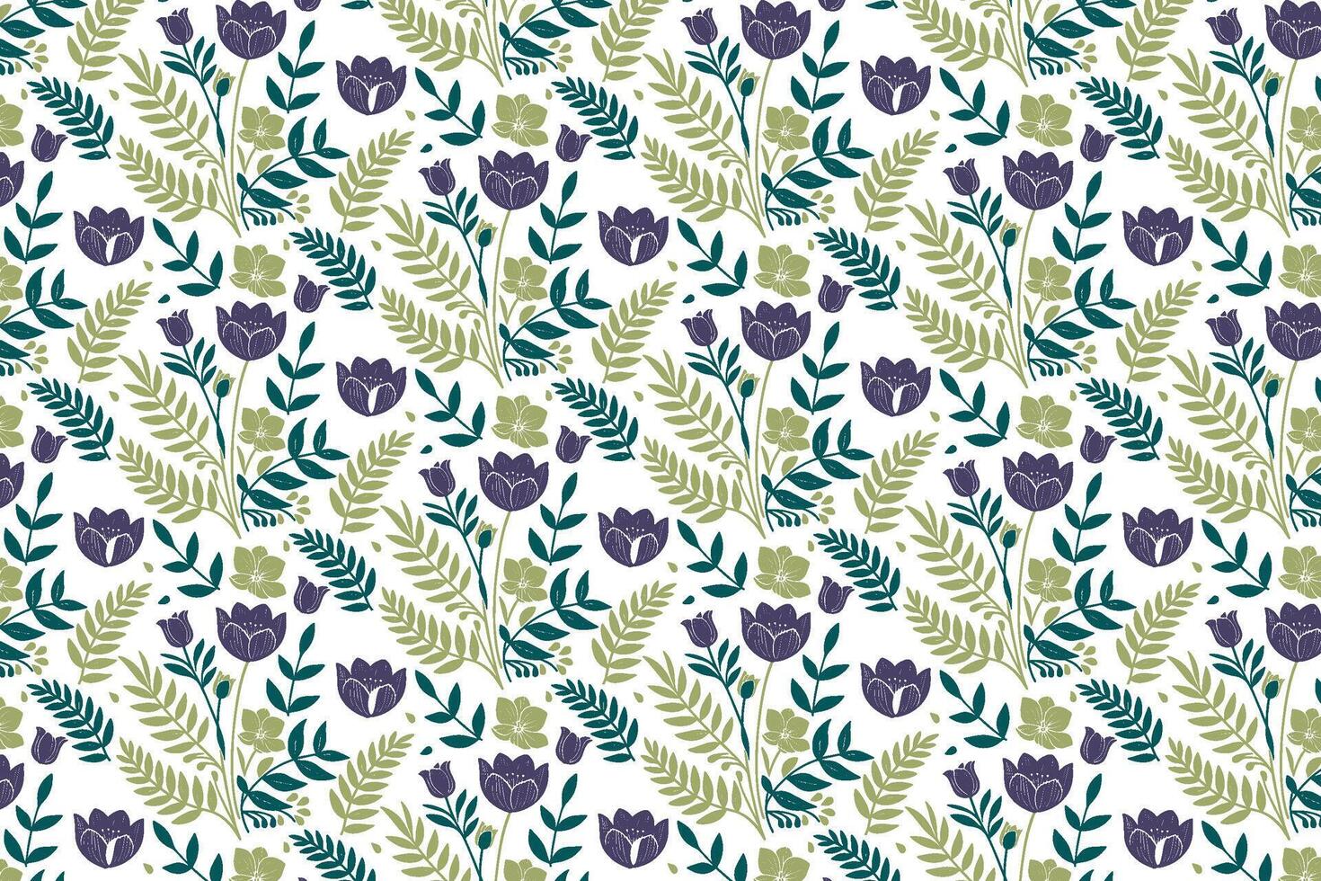 organic flower line art pattern using minimal strokes for fashion wrap paper pillow designs textile apparel and abstract fabric prints vector