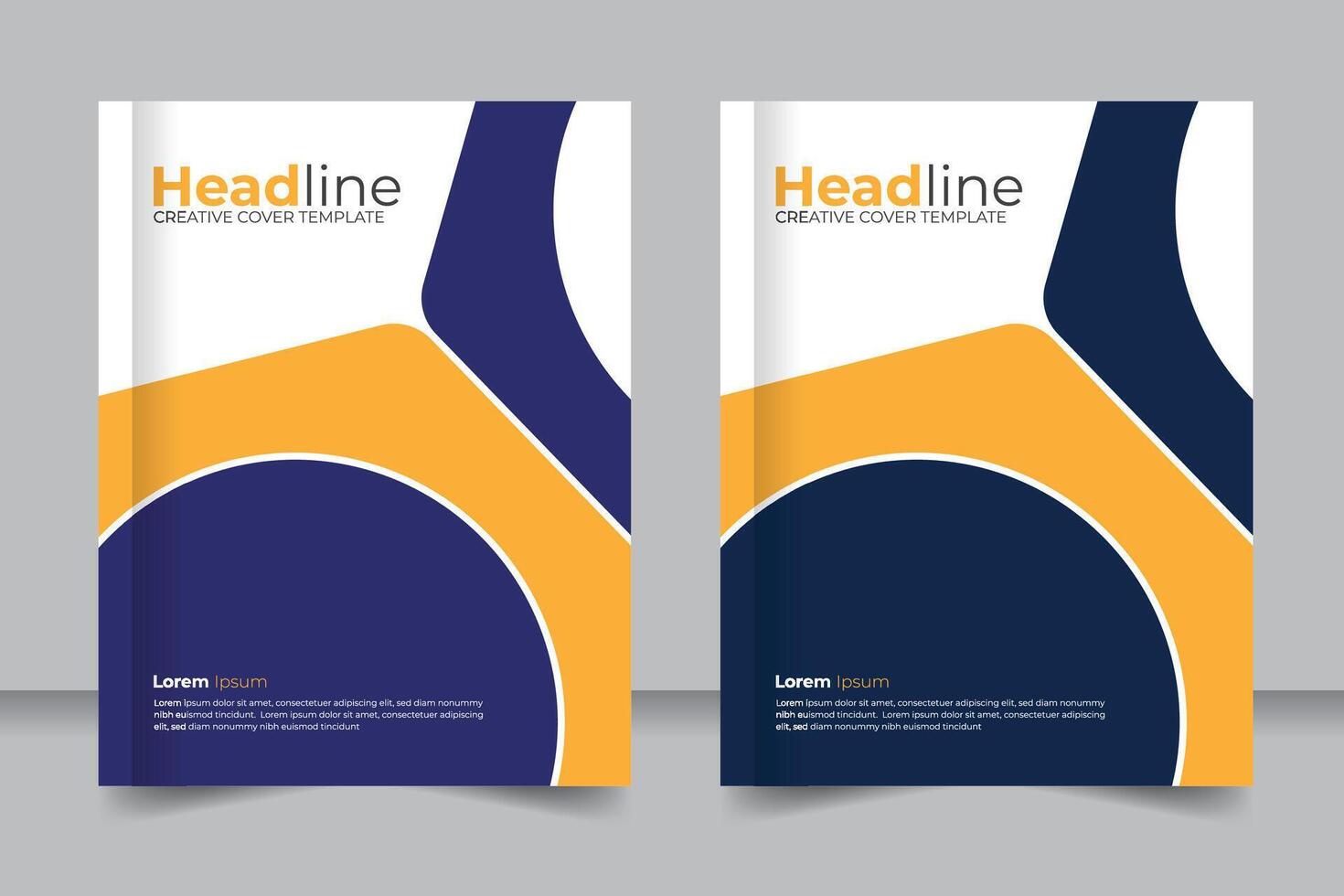 Corporate style and modern background simple idea corporate layout Cover book presentation design, 8.5 inch width 11 inch height size book cover template, book cover template for annual report cover vector