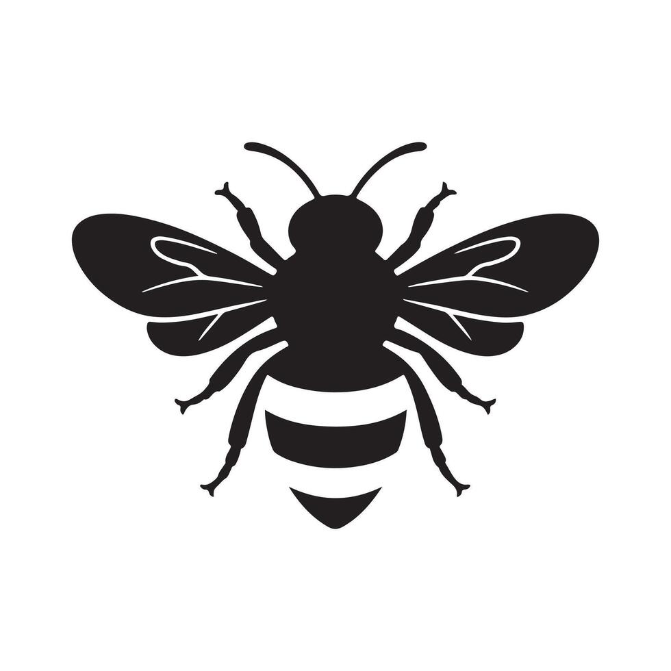 Bee icon symbol collection vector