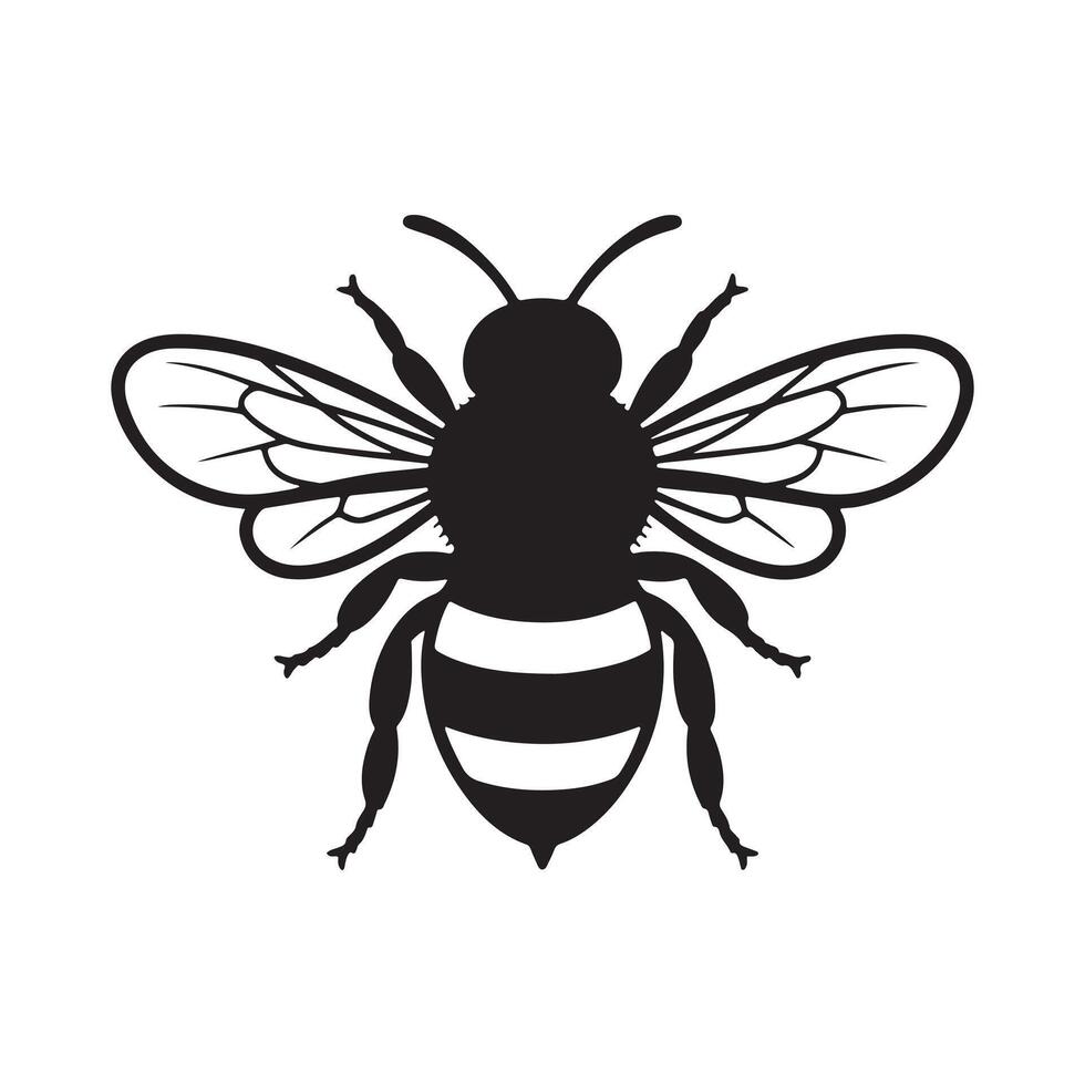 Bee icon design vector