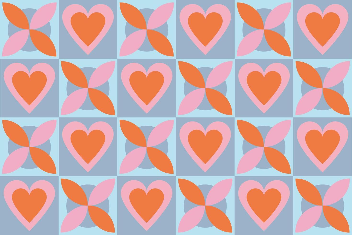 Seamless geometric abstract design with multicolored shapes. Ideal for contemporary decoration, printed materials, advertising banners, wallpapers, and wrapping papers. vector