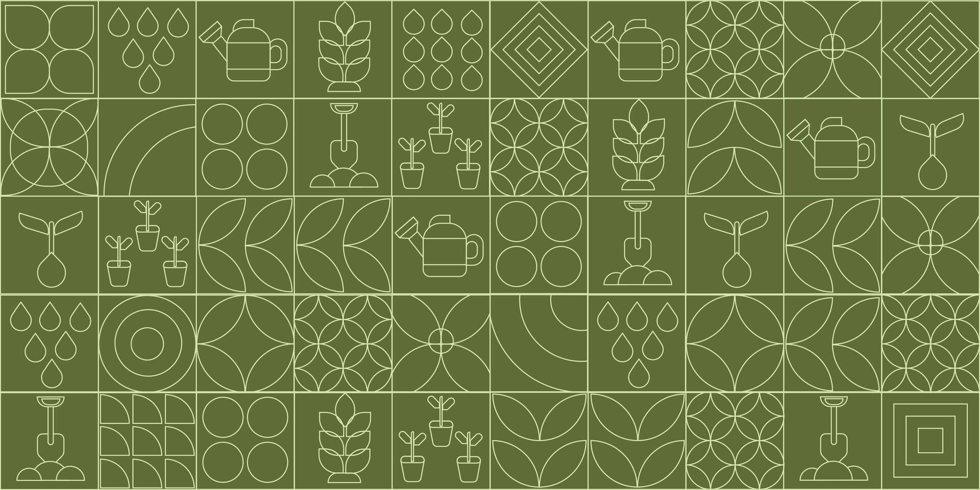 Line geometric mosaic pattern illustration. Natural food background creative simple bauhaus style, agriculture design. vector