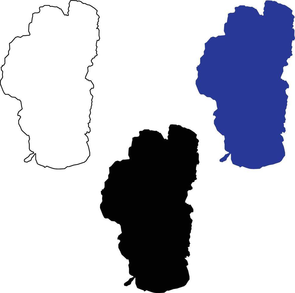 Lake Tahoe. United States, North America, us map. Map of Tahoe Lake. flat style. vector