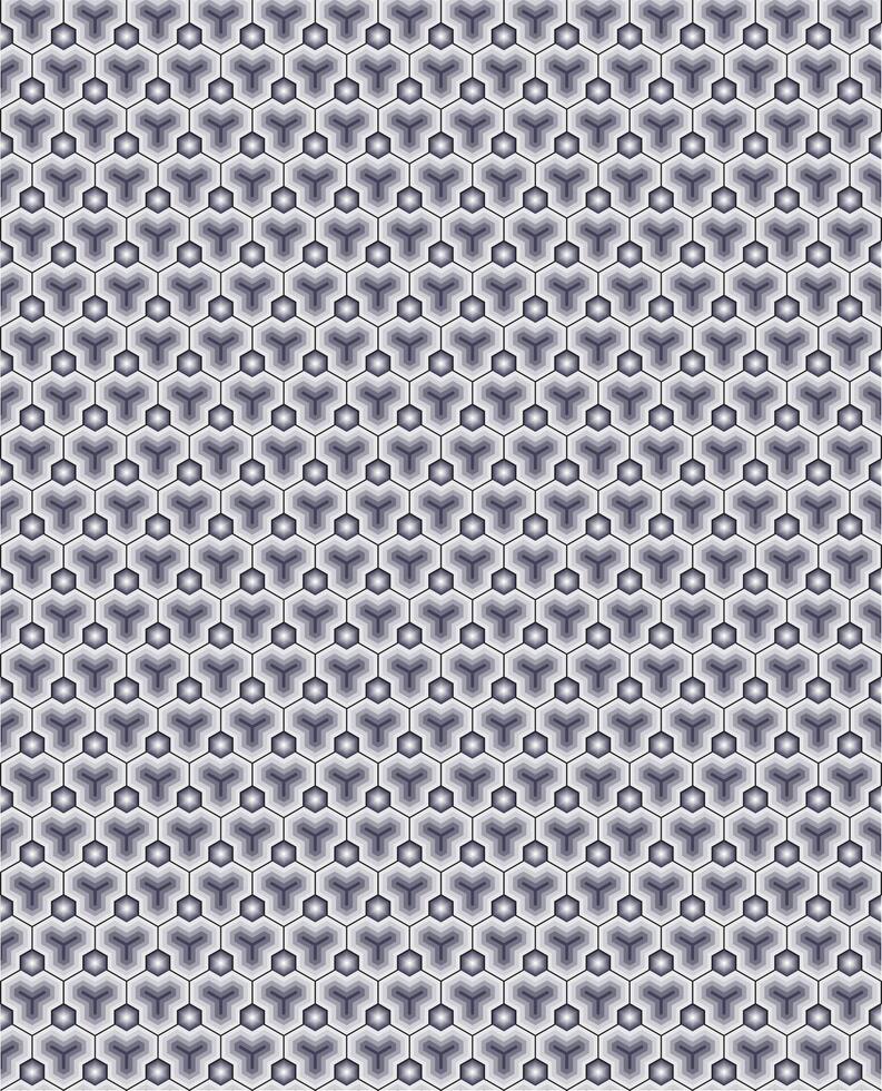 Abstract Geometric Tessellation with Gradient and Cyberpunk Aesthetics vector