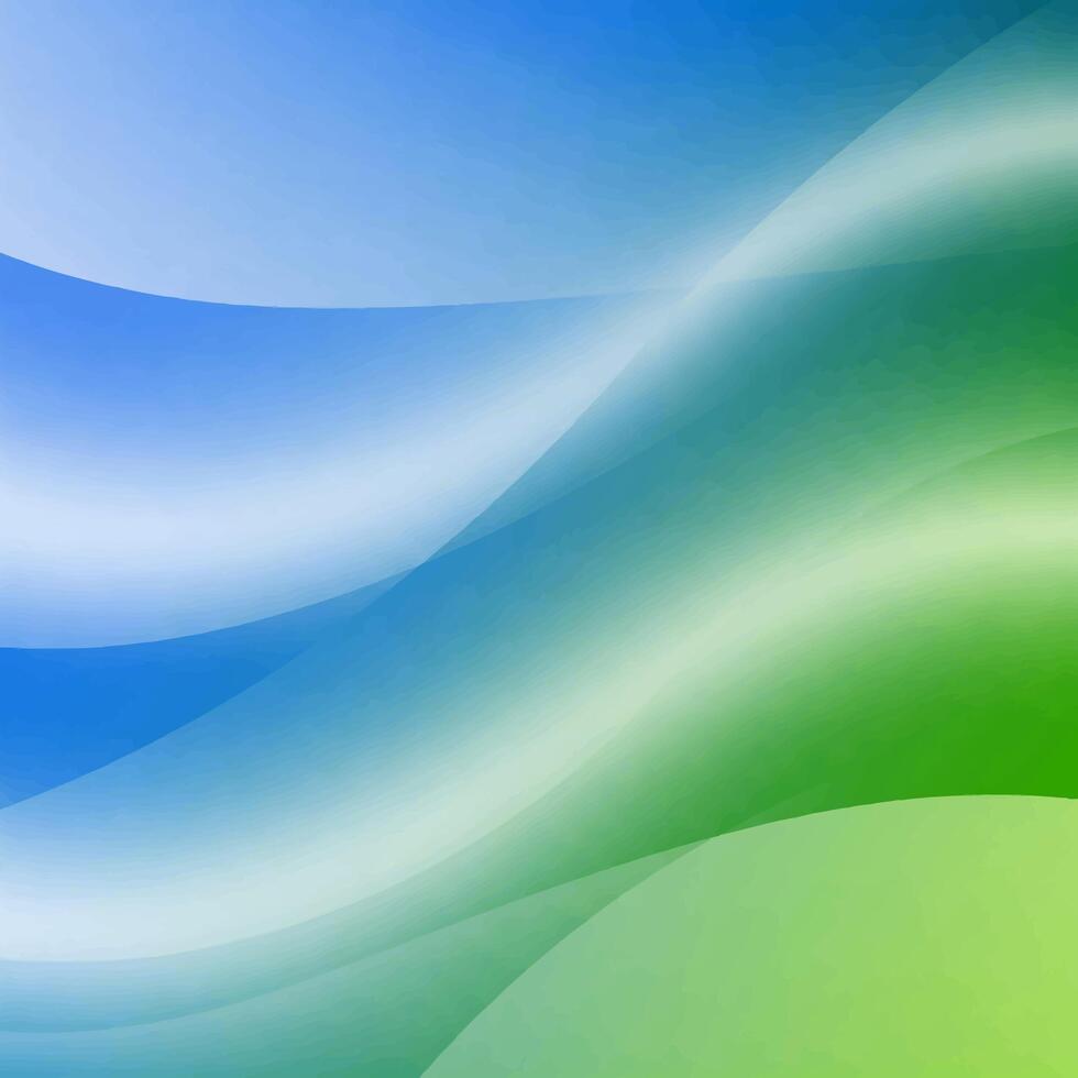 Abstract Background Blue Green Gradient Texture. vector