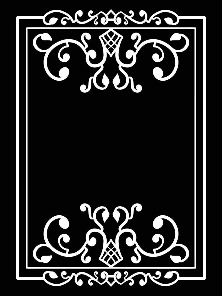 Romantic Ornamental Frames for Invitations vector