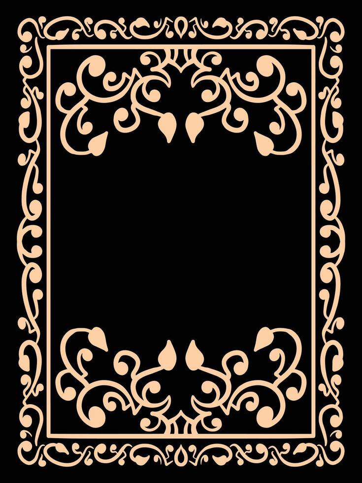 Scroll Frames for Art Prints and Wall Decor vector