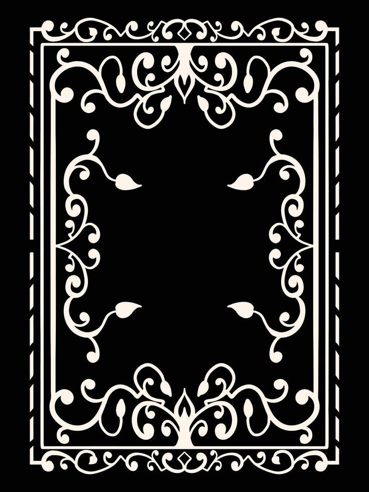 Wedding Scroll Templates with Ornamental Detail vector