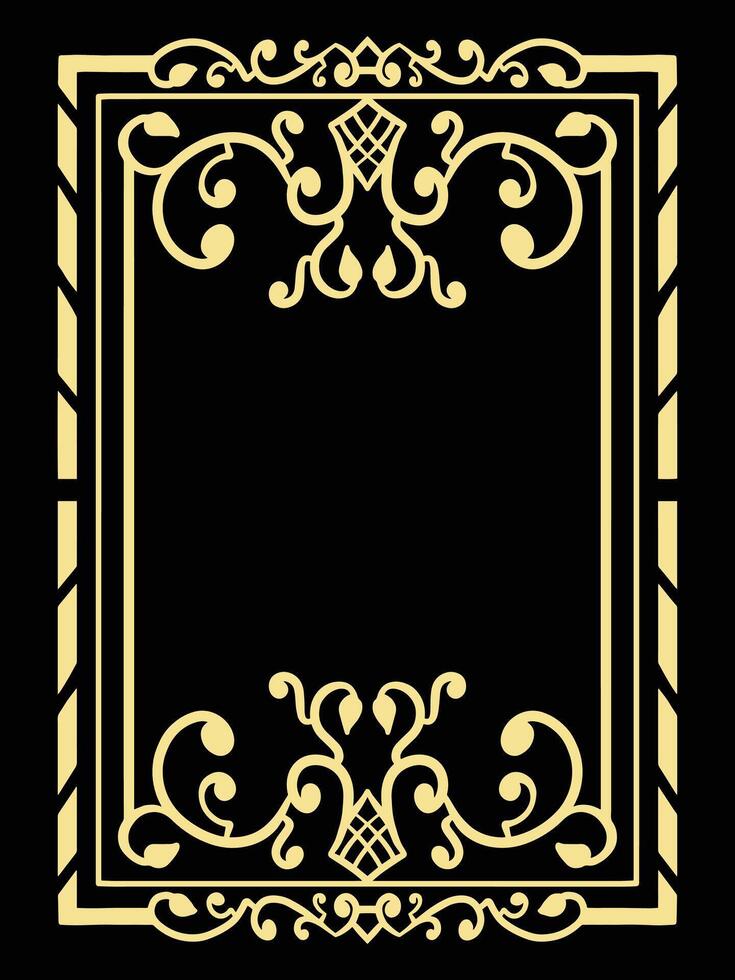 Elegant Scroll Frames for Photo Decor vector