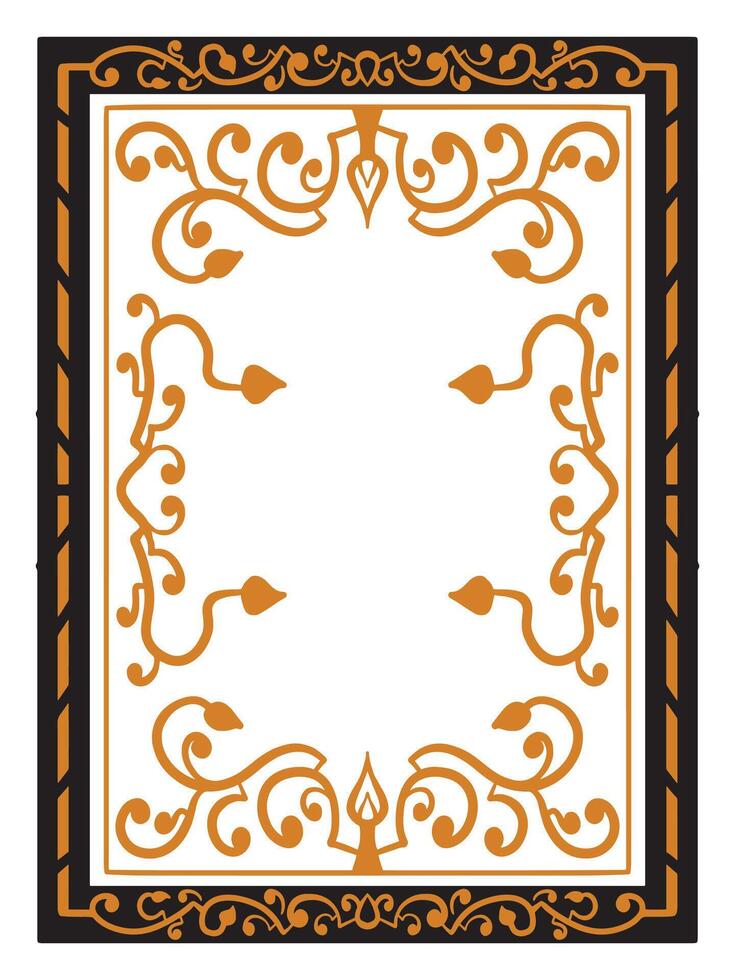 Romantic Frame Collection for Wedding Designs vector