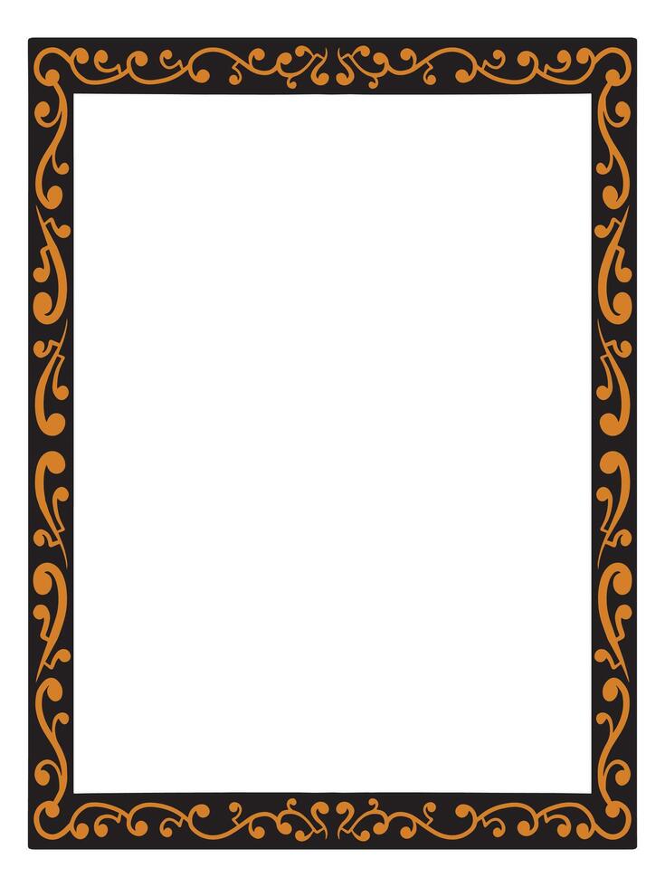 Luxury Frame Borders with Ornate Style vector