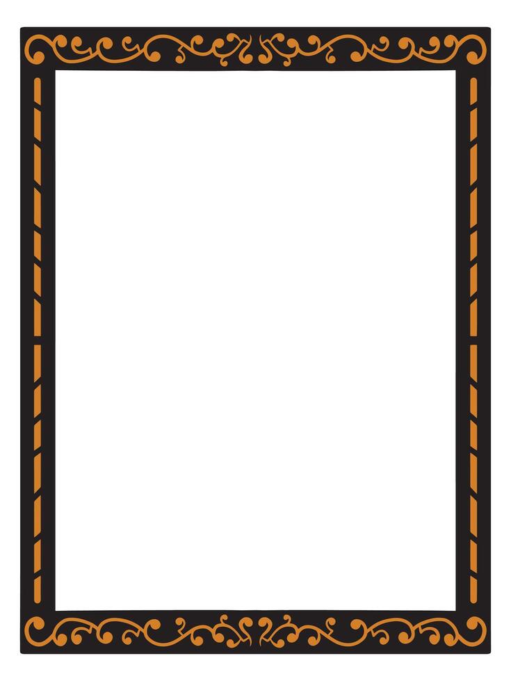 Luxury Scroll and Flourish Ornamental Borders vector