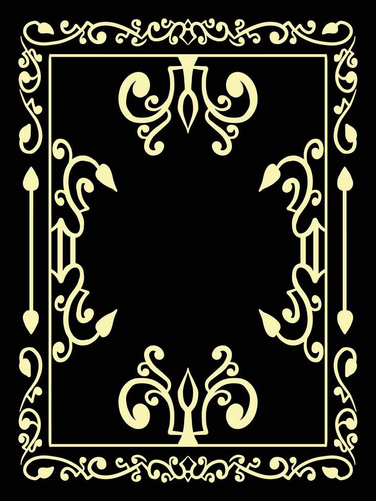 Multipurpose Scroll Borders for Designers vector