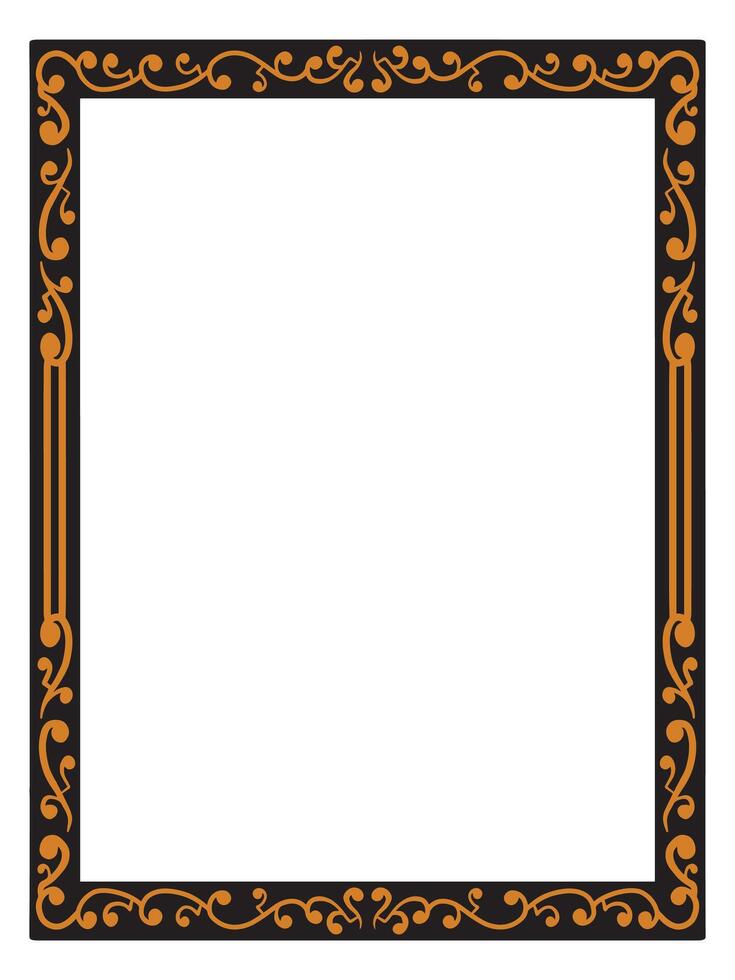 Handcrafted Scroll and Border Set vector