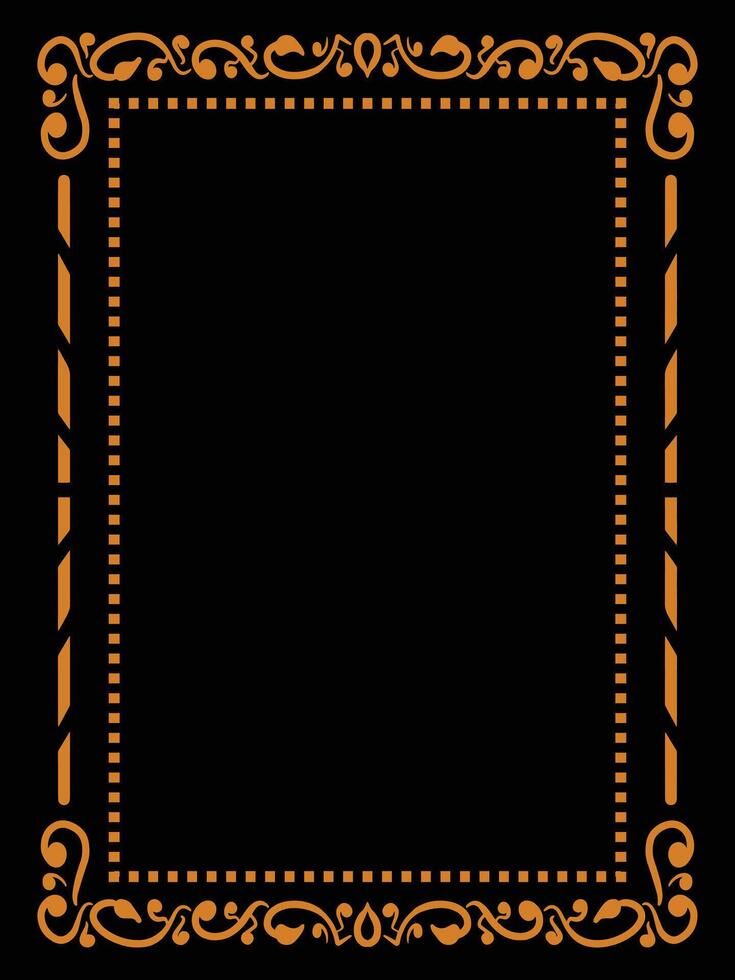 Elegant Border Scroll Set for Branding Projects vector