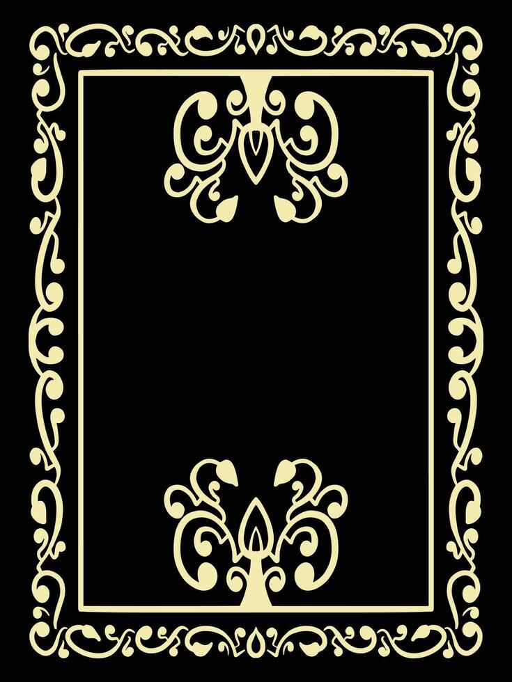 Decorative Border Scrolls for Poster Layouts vector