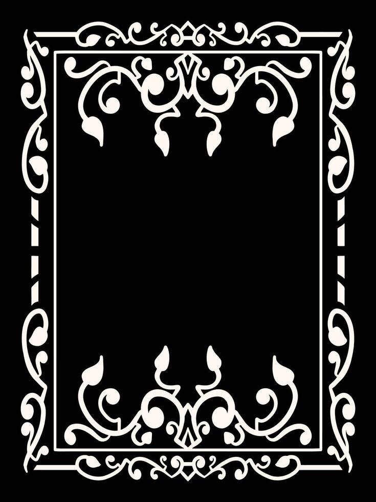 Traditional Ornamental Frames for Art Projects vector