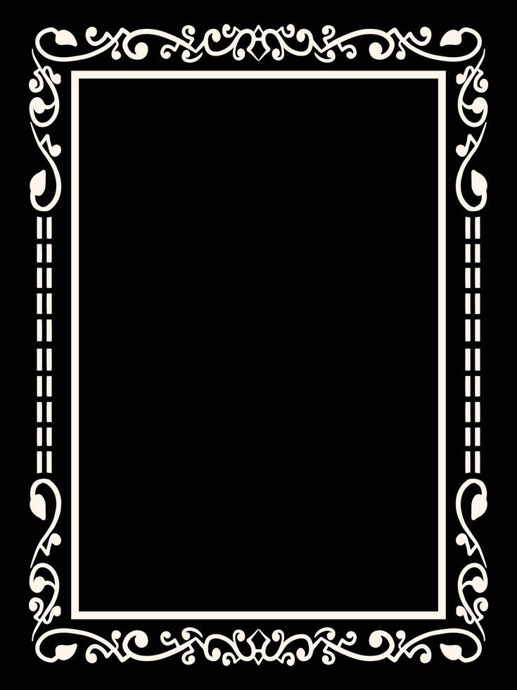 Artistic Ornamental Frames for Event Branding vector