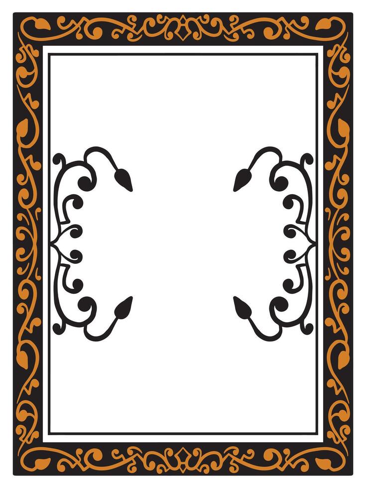 Classic Ornamental Scrolls for Invitations vector