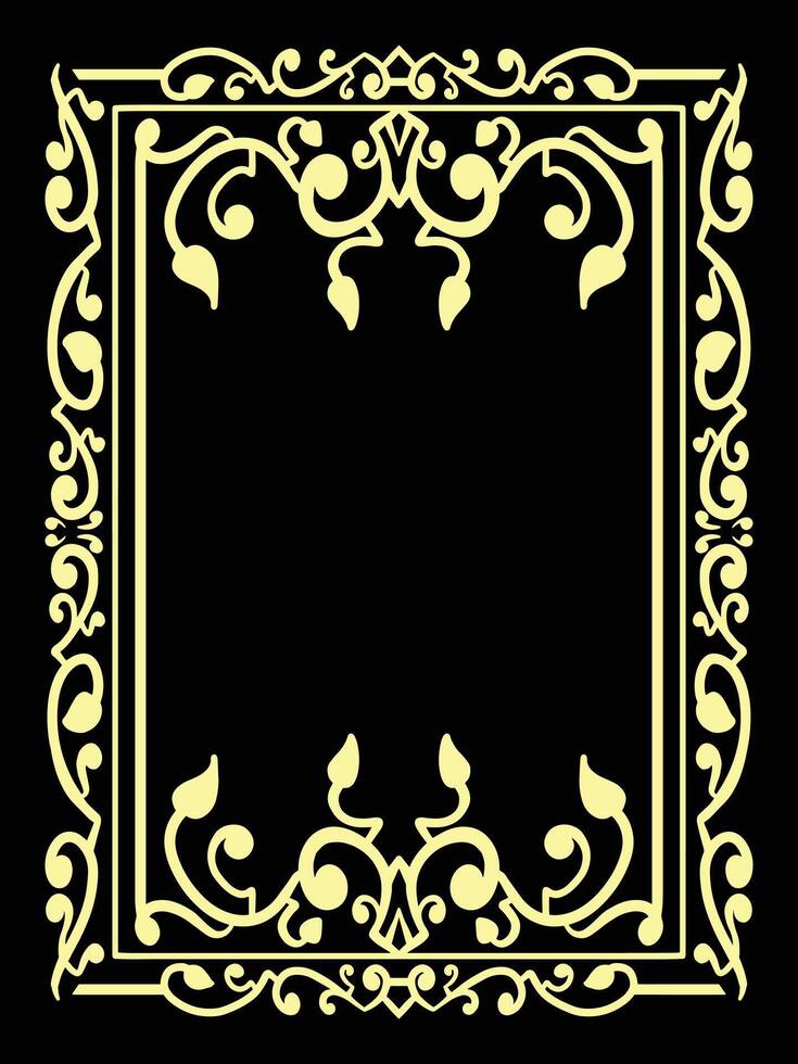 Magical Scroll Frames for Fantasy Books vector