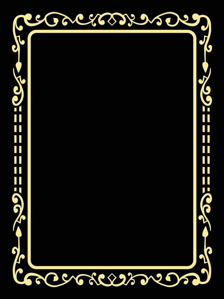 Decorative Frame Edge Border vector