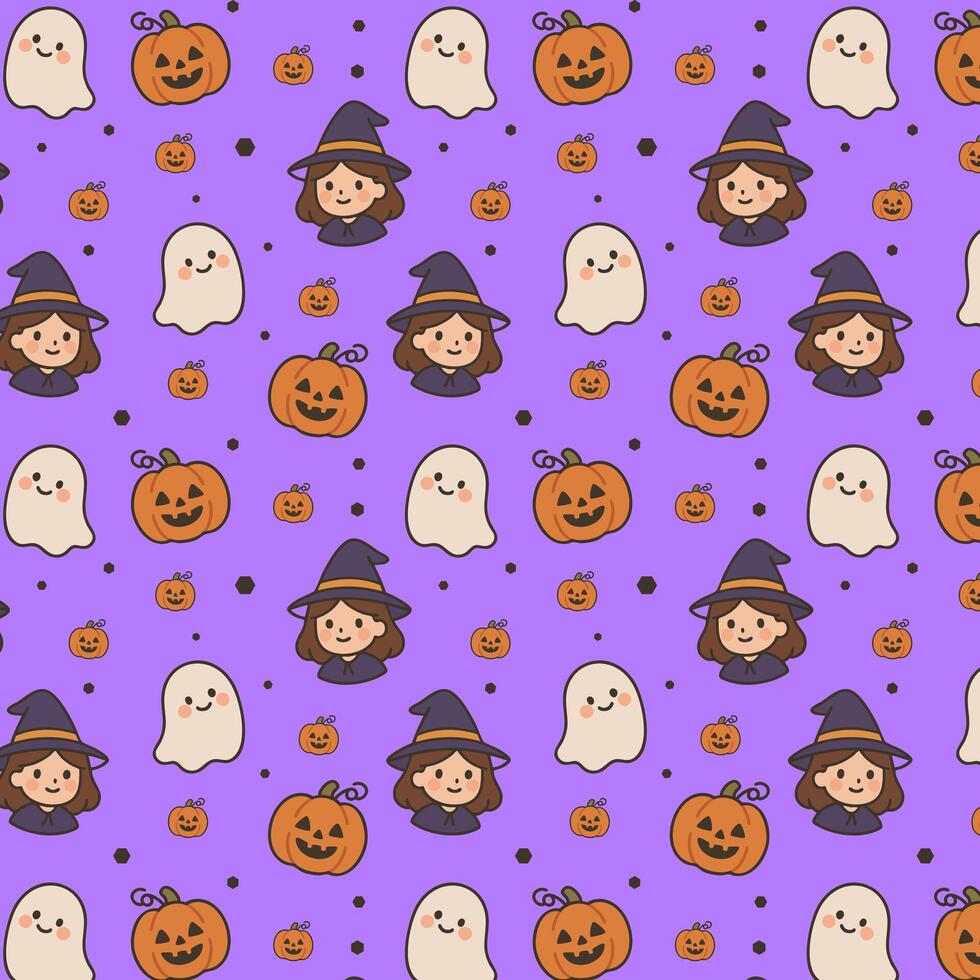 Halloween - Pattern Background for your merch vector