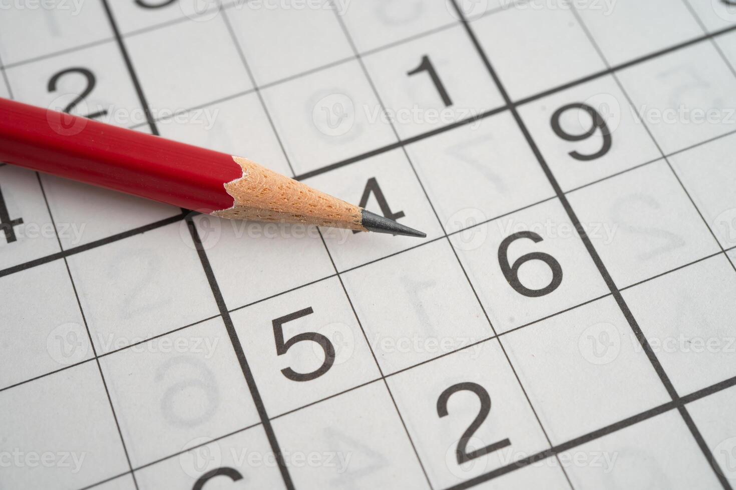 Sudoku puzzle game photo