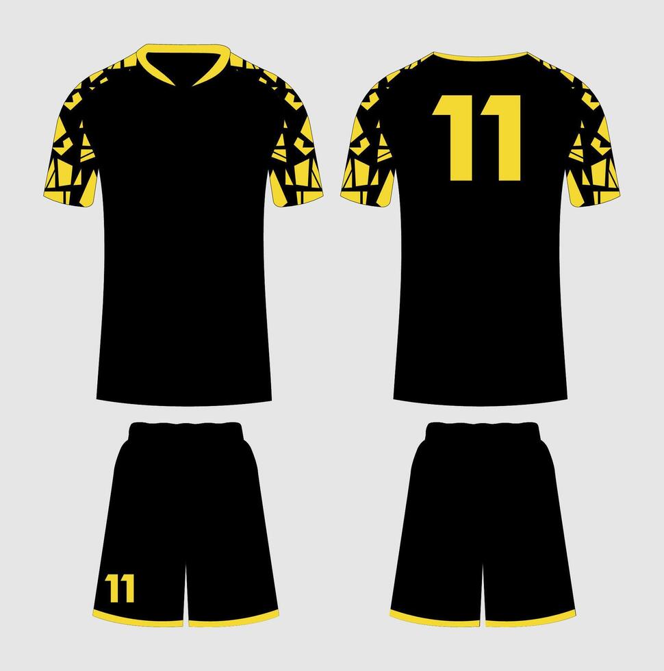 Soccer Uniform Set vector