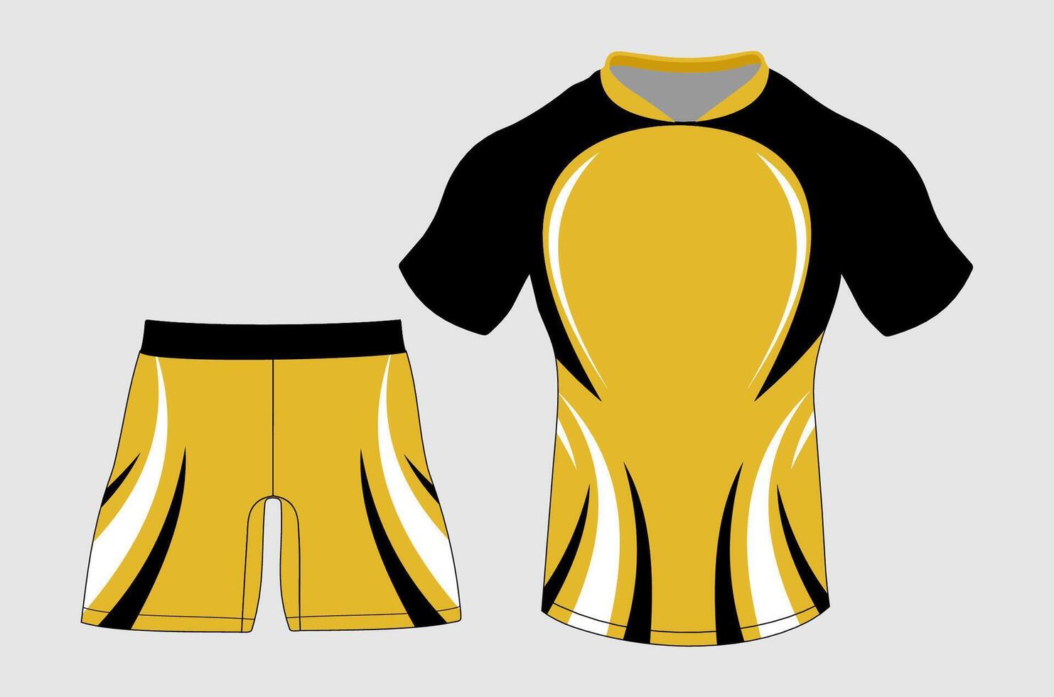 Rugby Sports Uniform vector