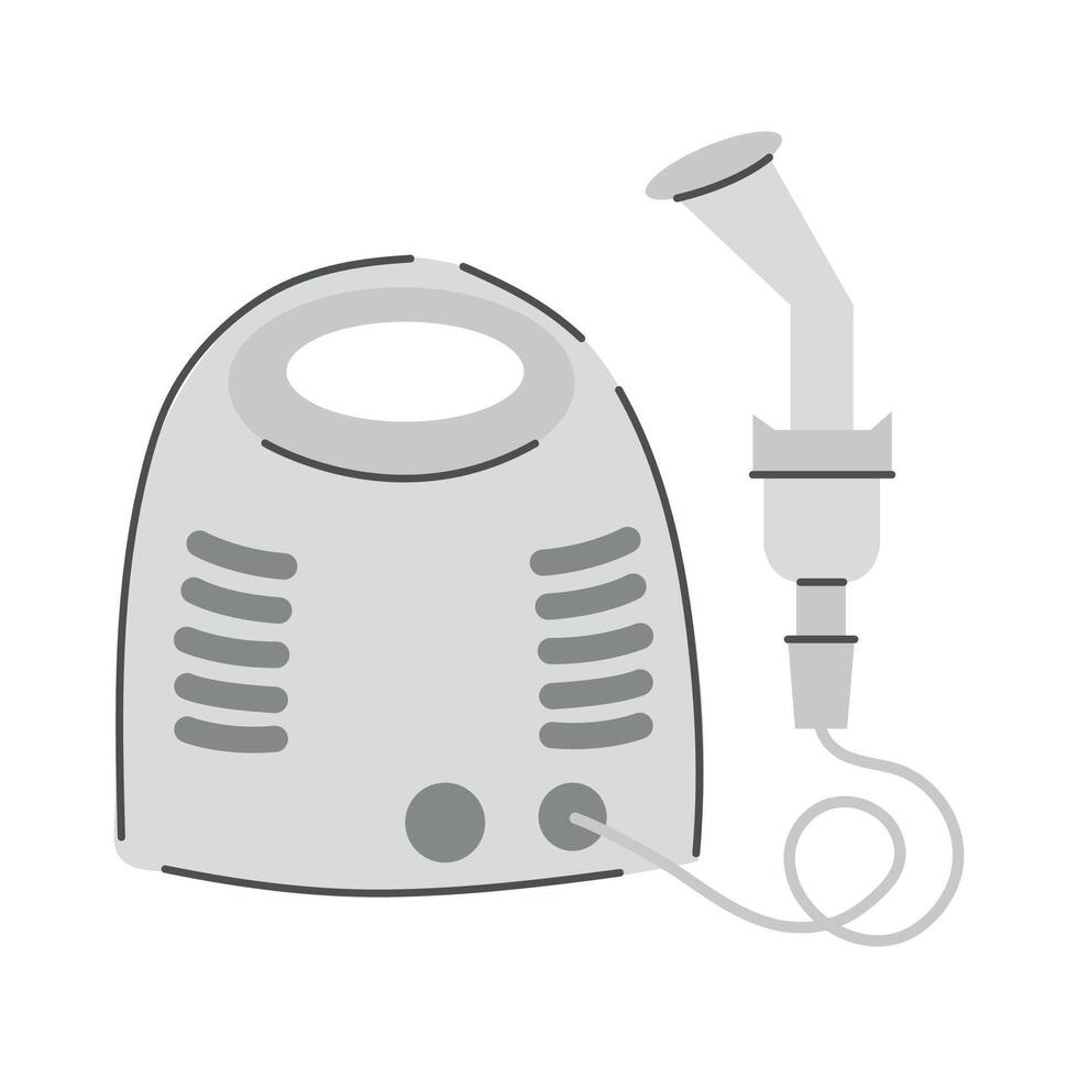 Steam Inhaler Device Illustration vector