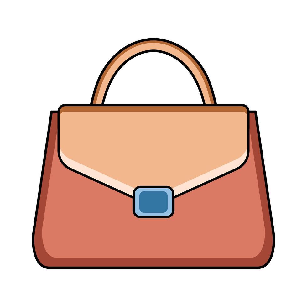 illustration of Everyday Bag vector