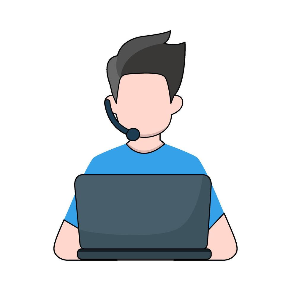 illustration of Designer vector