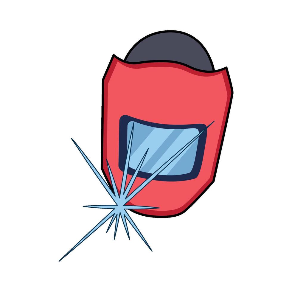 illustration of Welder vector