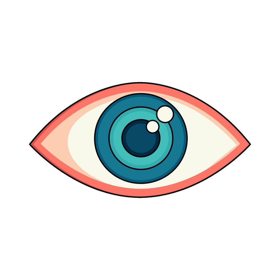 illustration of Eyes vector