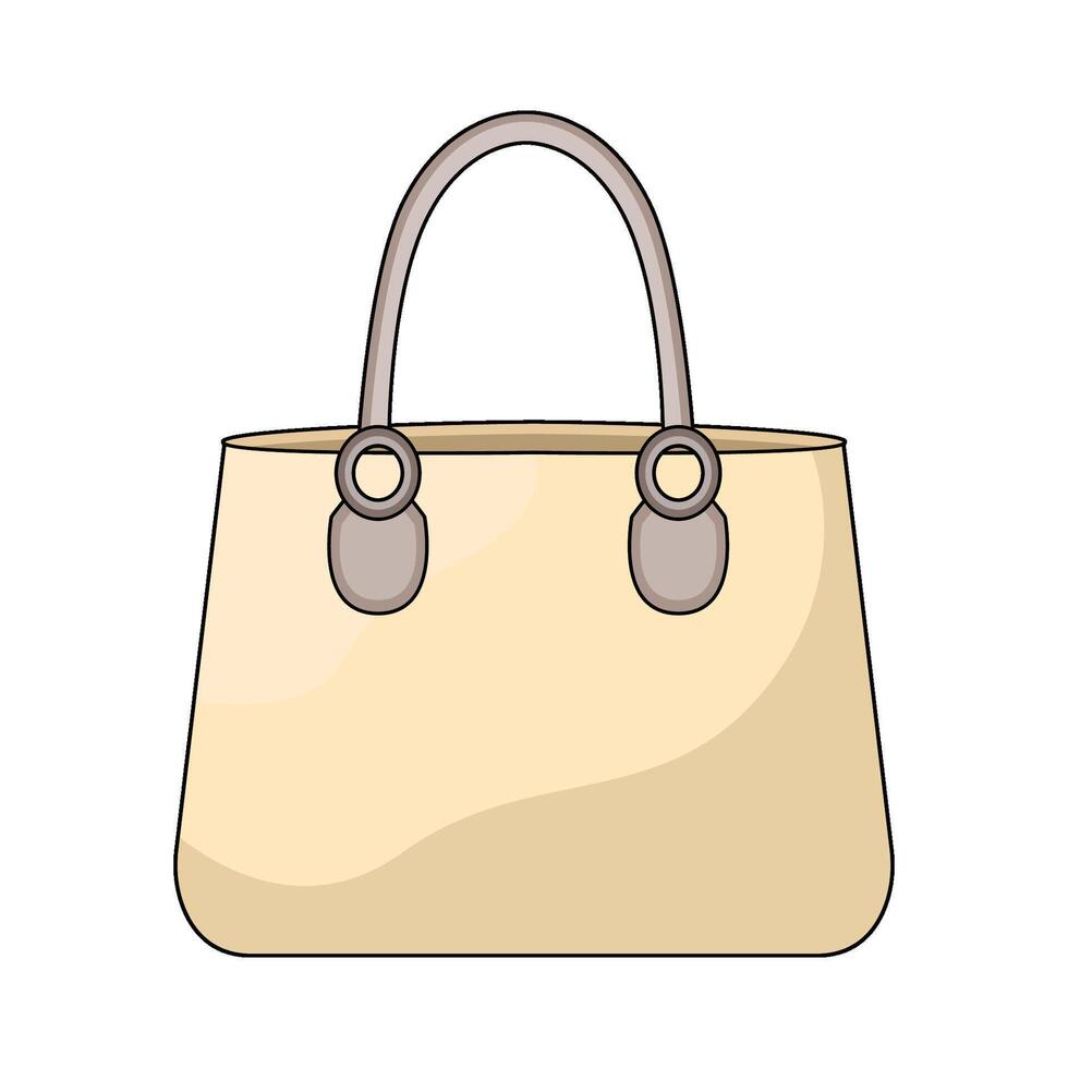 illustration of Hand Bag vector