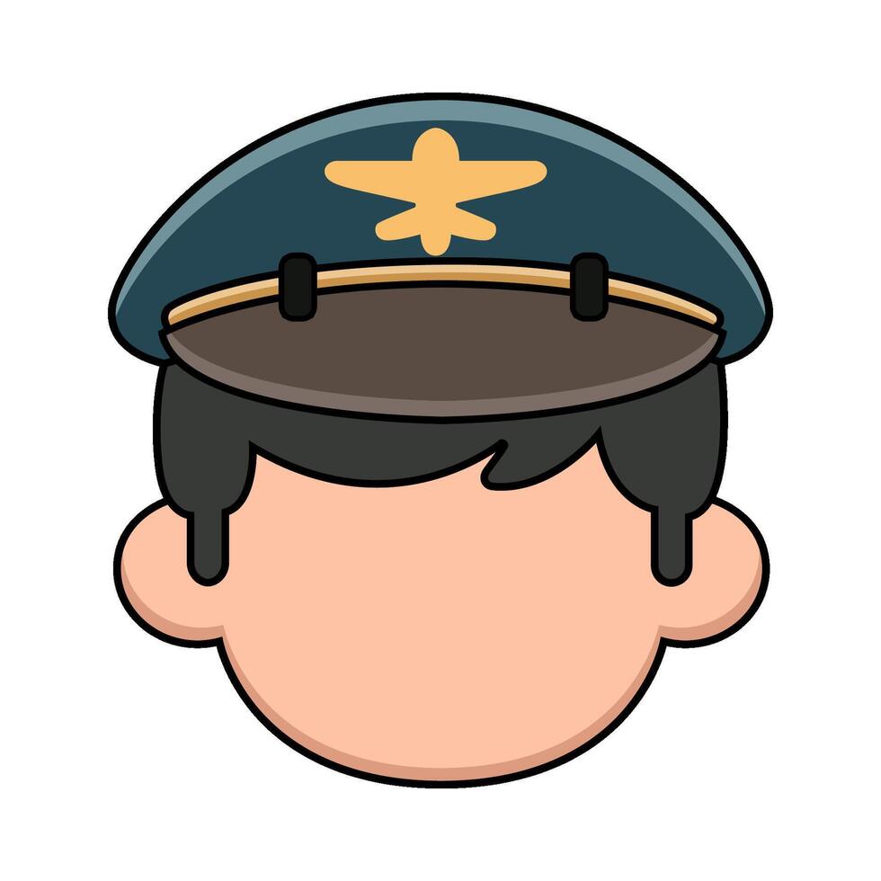 illustration of Pilot vector