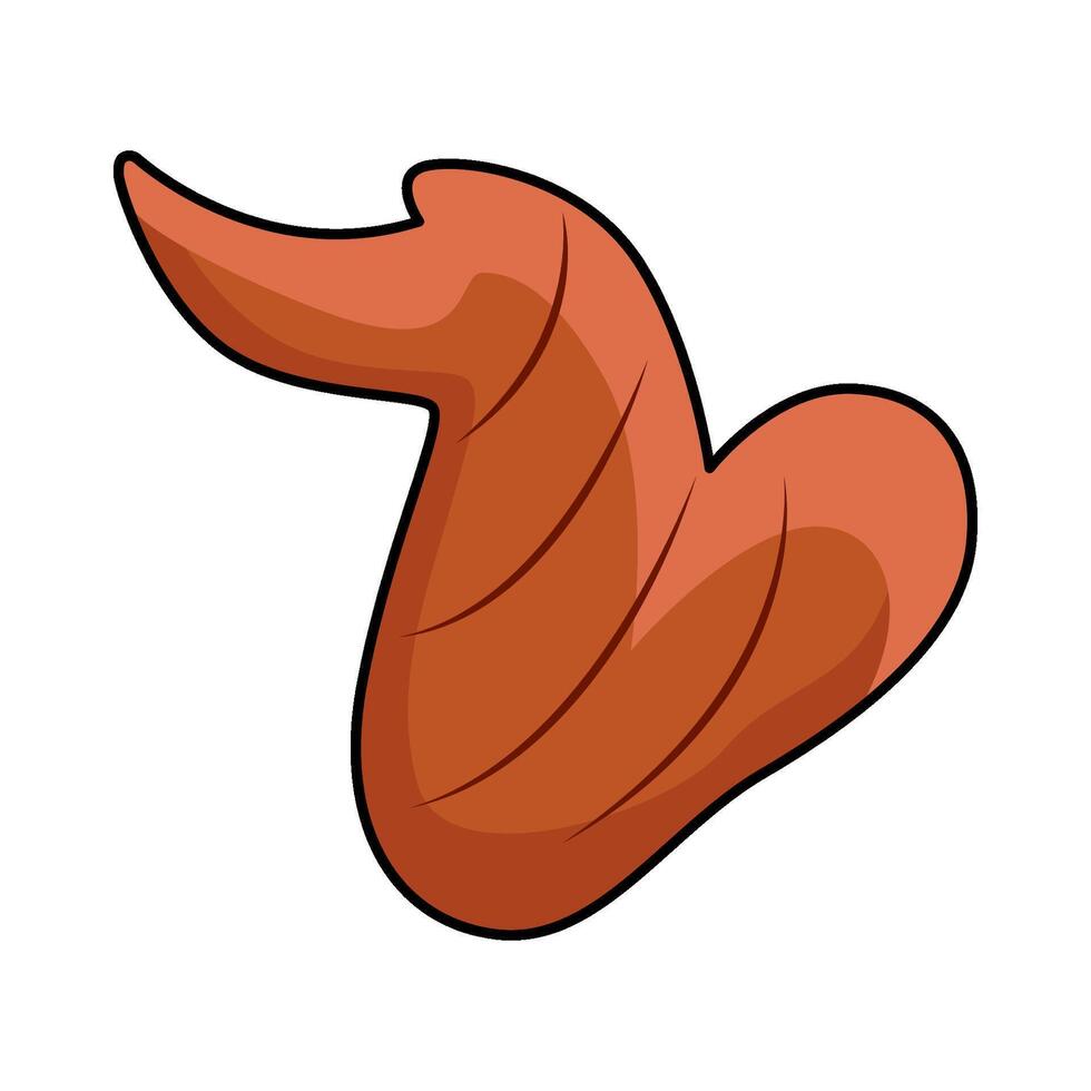 Chicken wings illustration vector