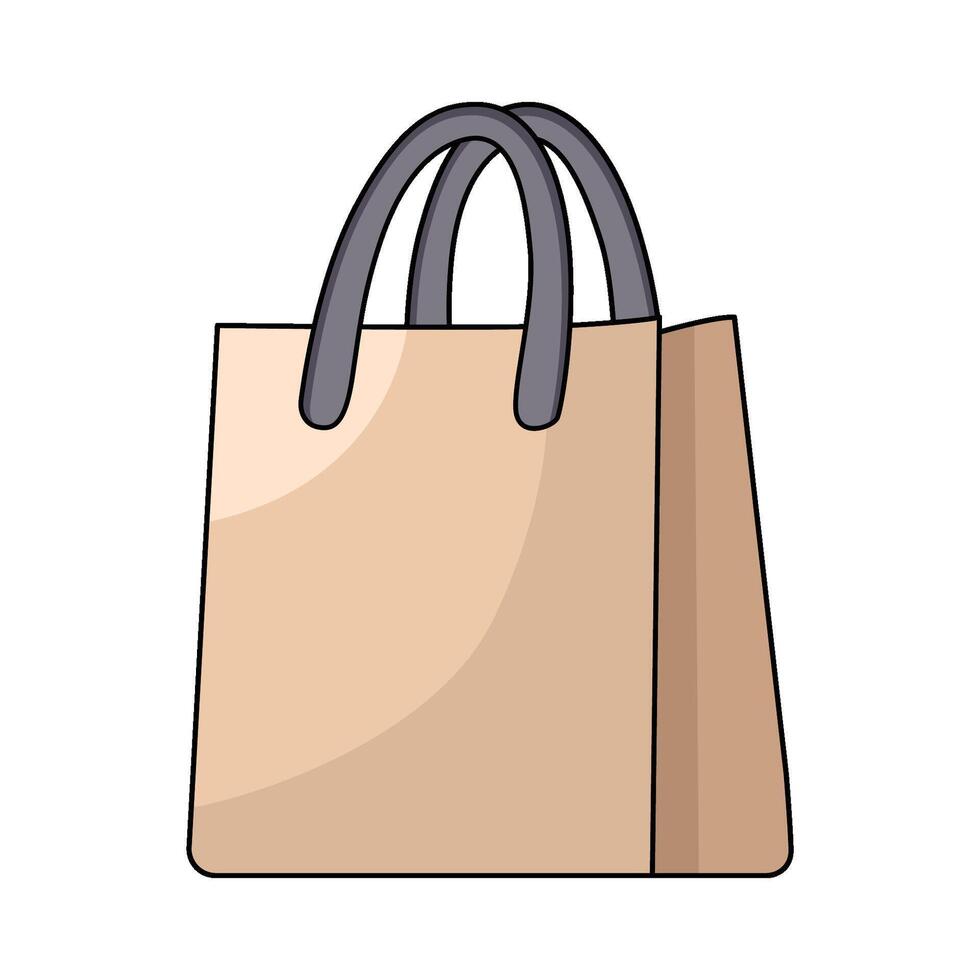 illustration of Shopping Tote vector