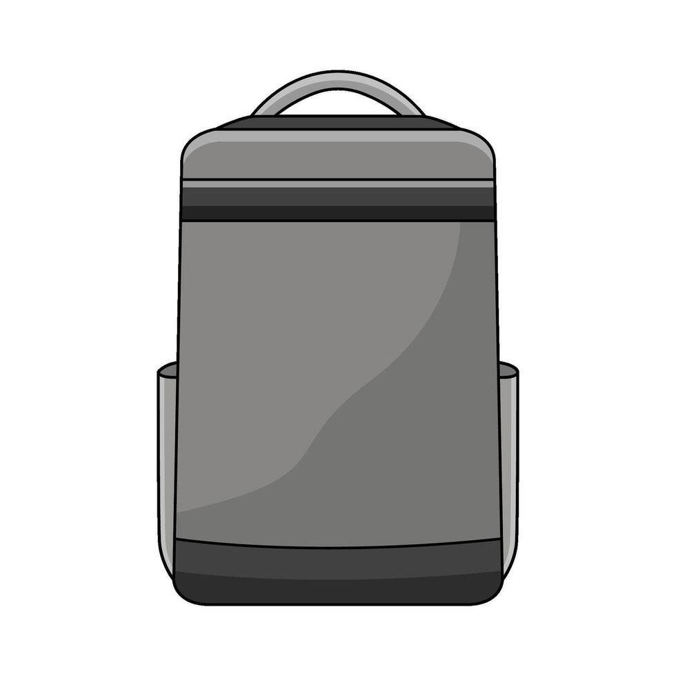 illustration of Laptop Backpack vector