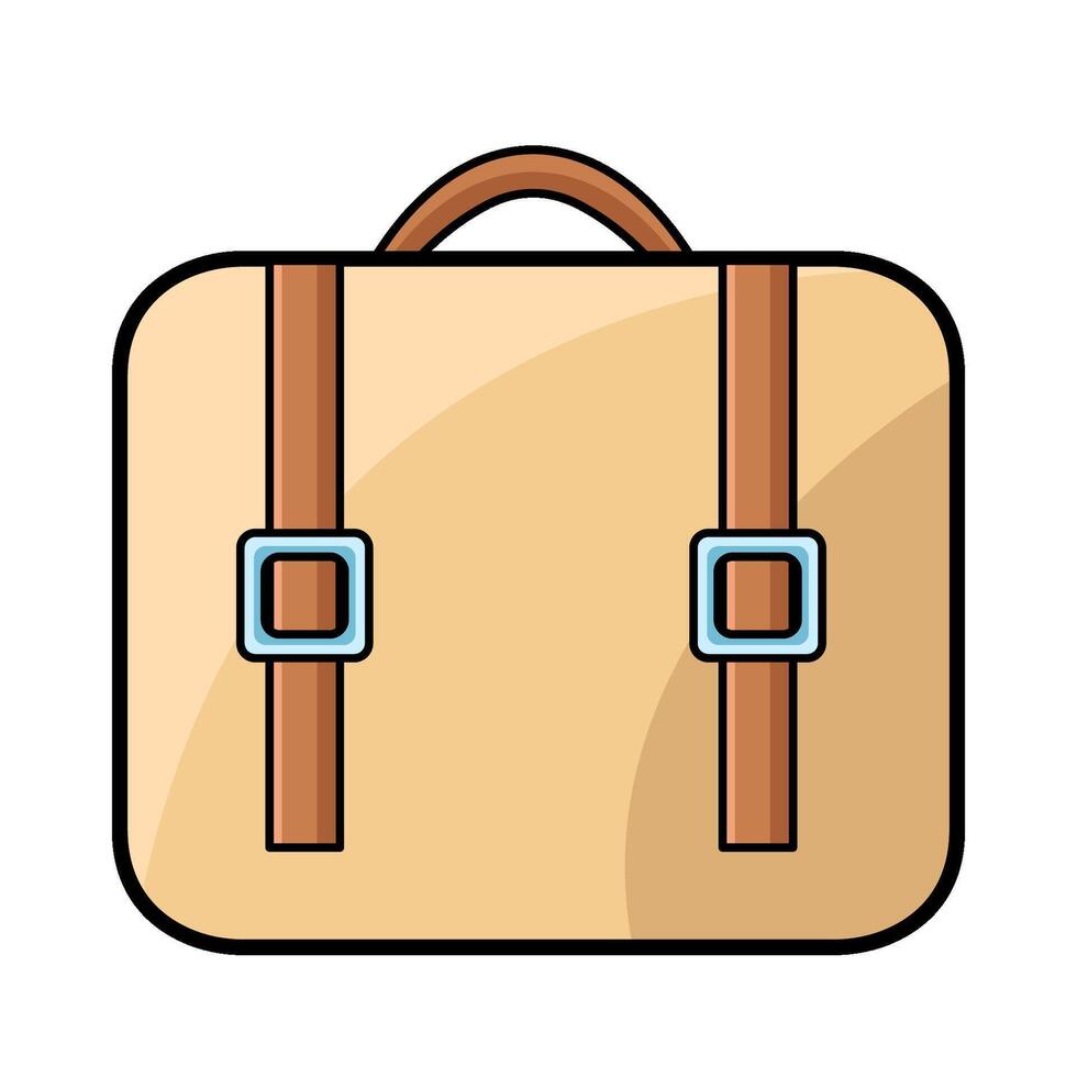 illustration of Briefcase vector