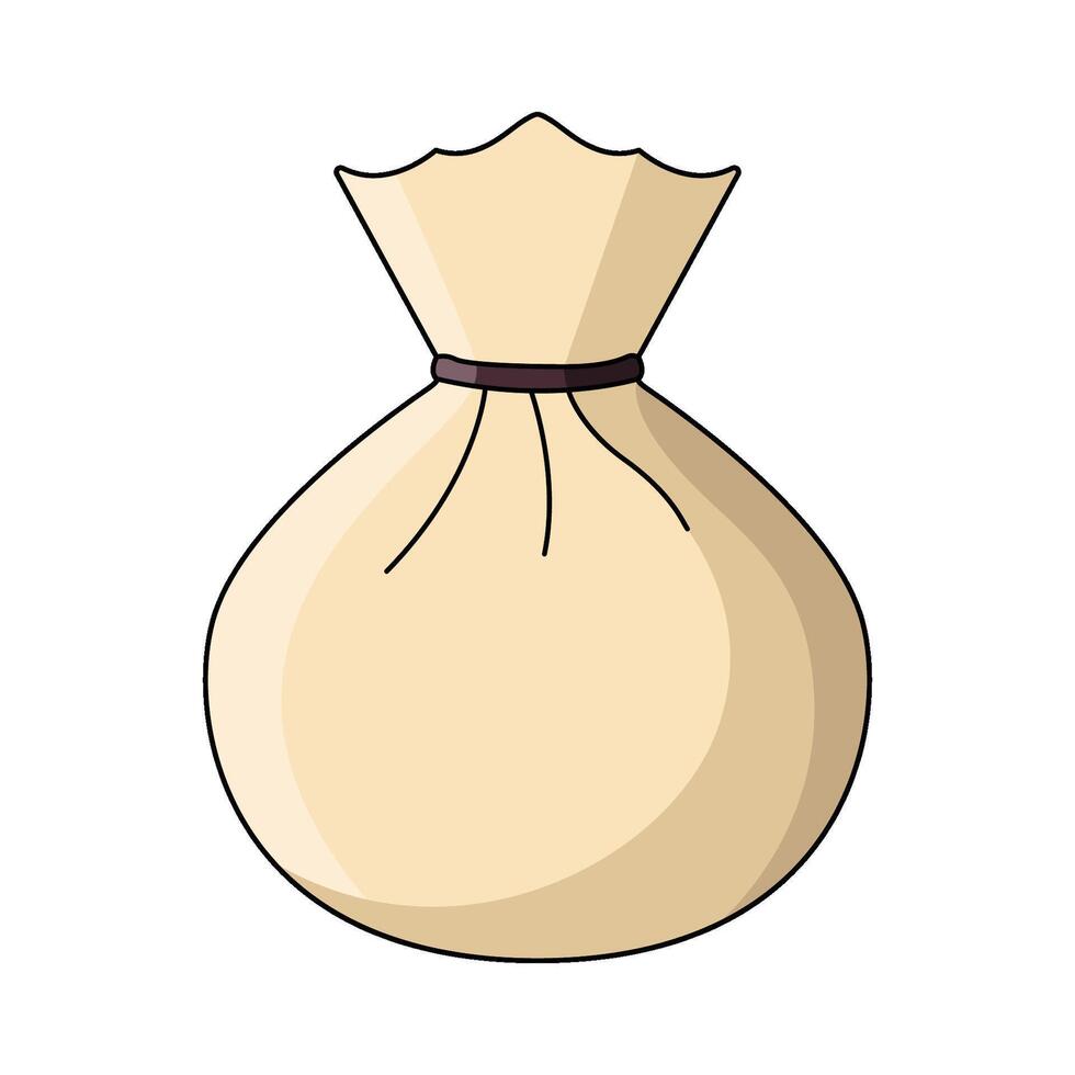 illustration of Spring Roll Bag vector