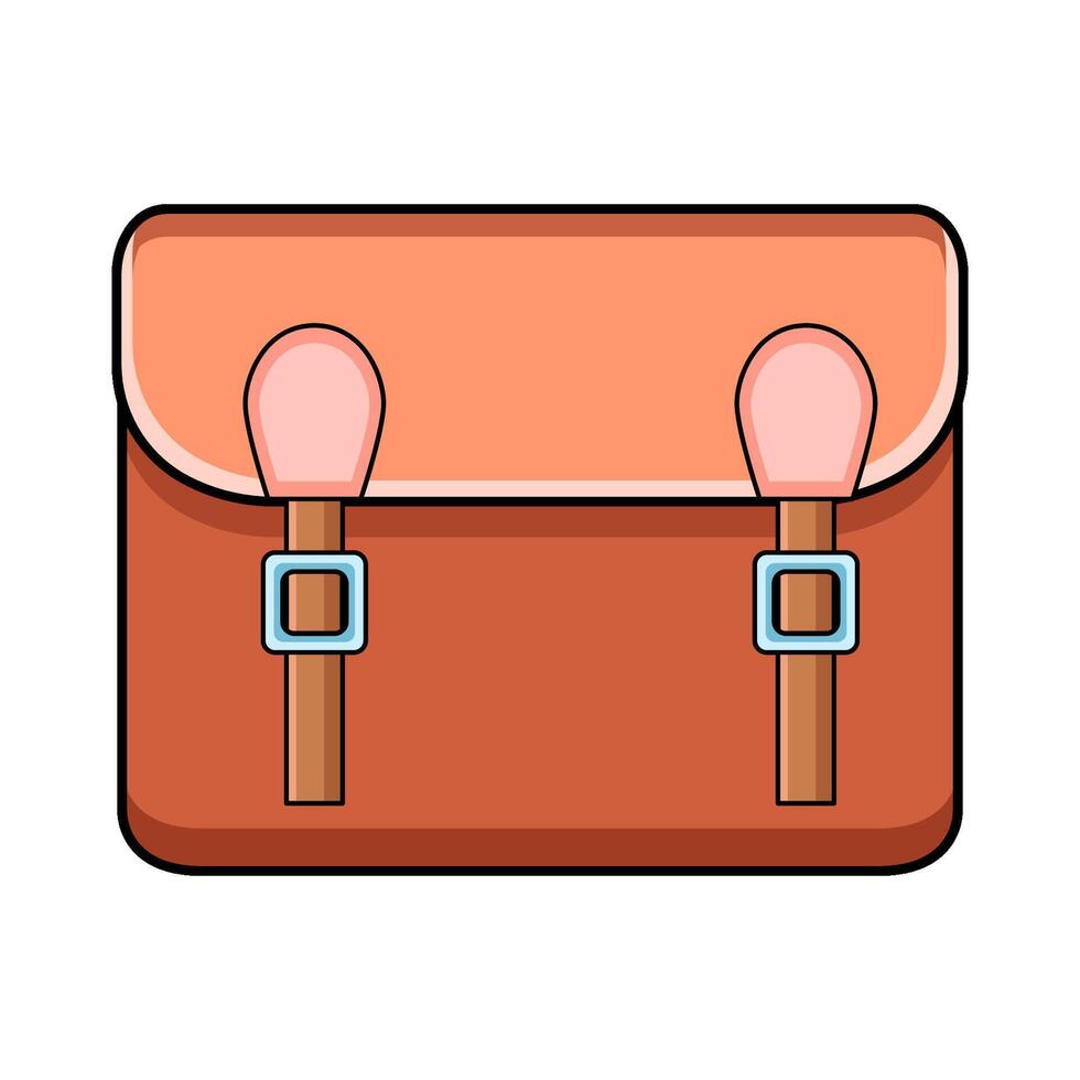 illustration of Messenger Satchel vector