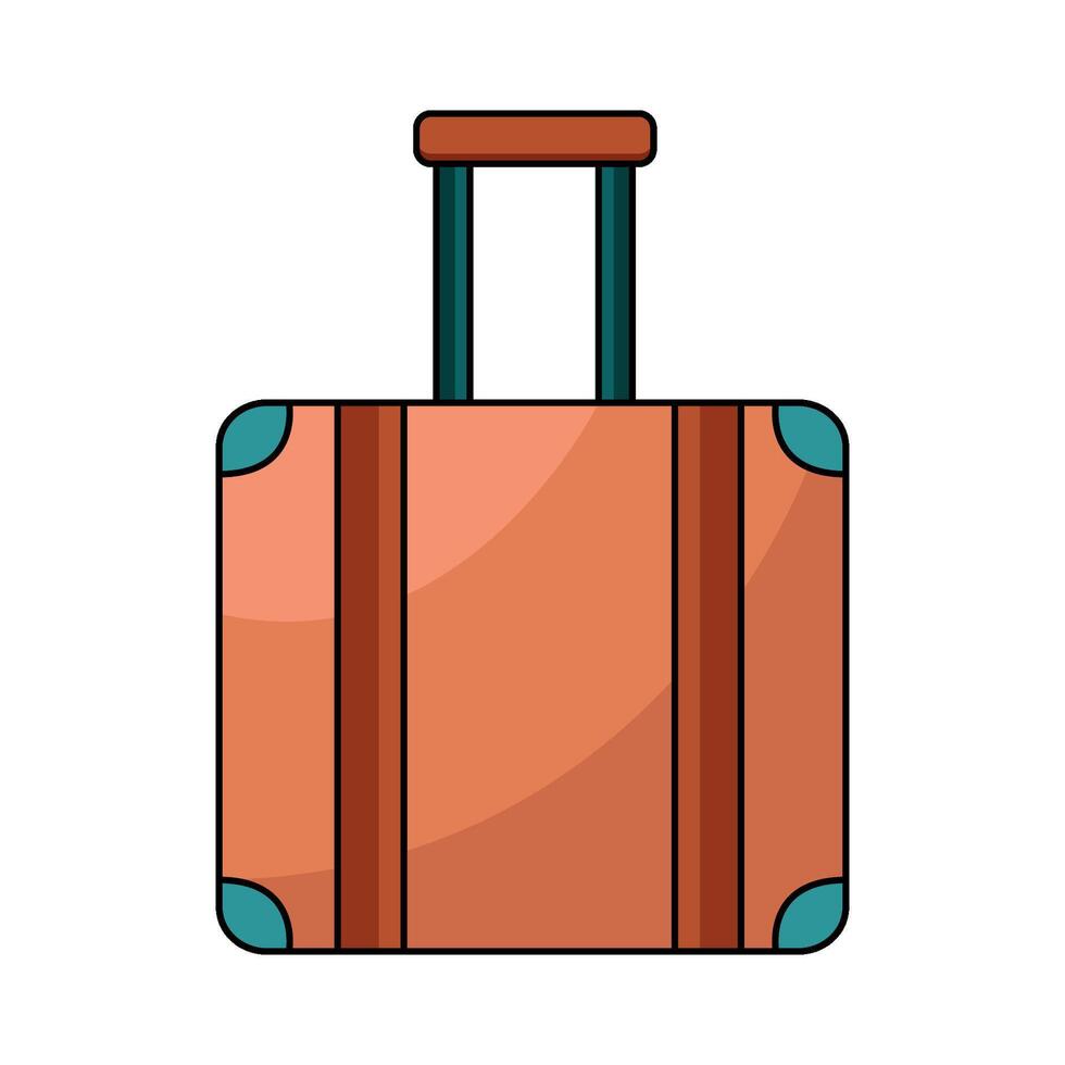 illustration of Suitcase vector