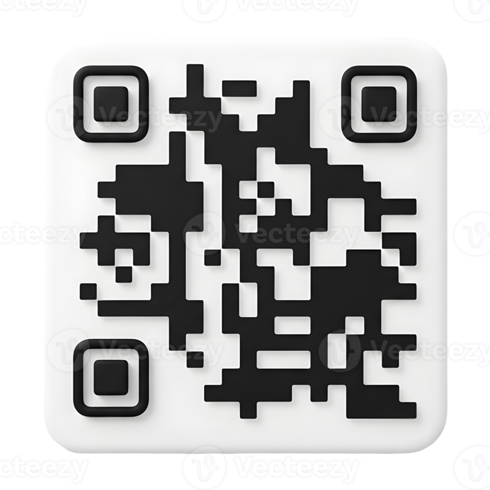 Digital Square Code Instant Access Point for Information png
