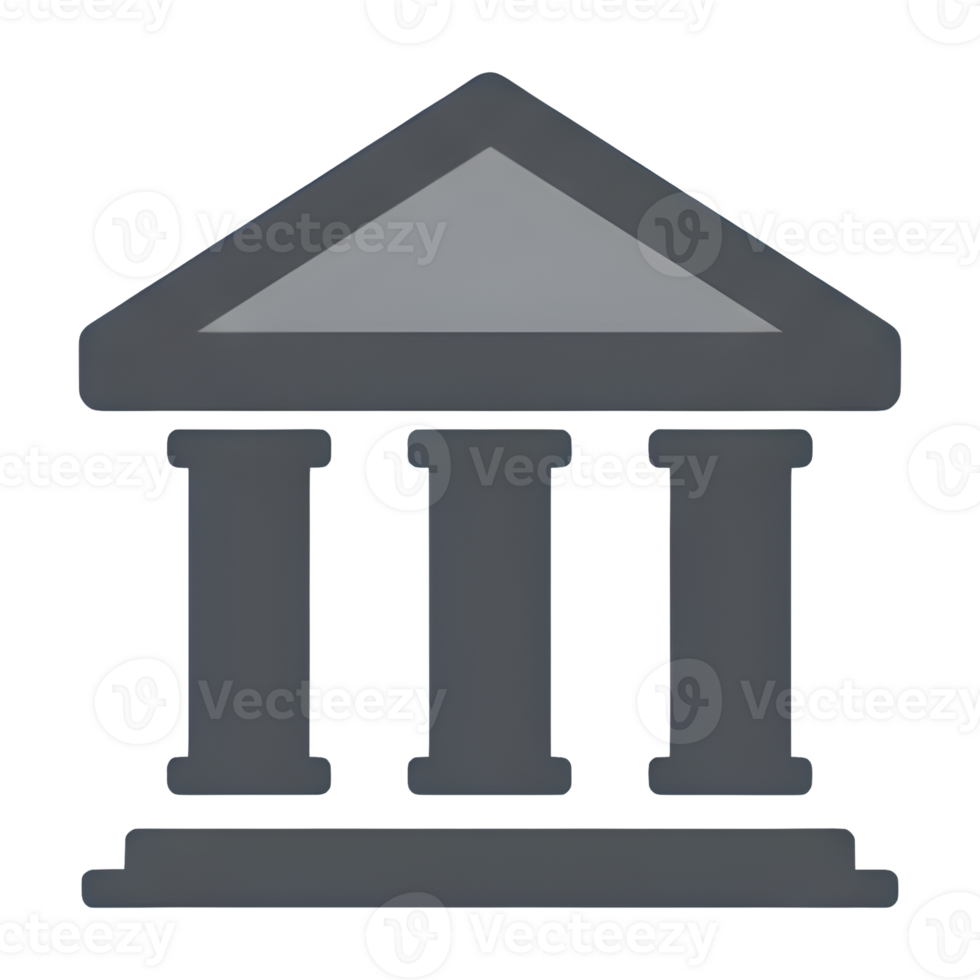 Classical Architecture Pillars of Governmental Institution png