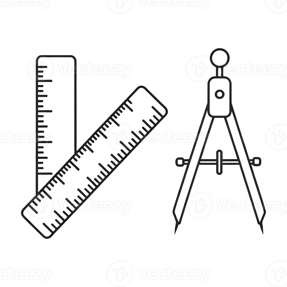 Precision Measurement Tools for Accurate Drafting and Design png