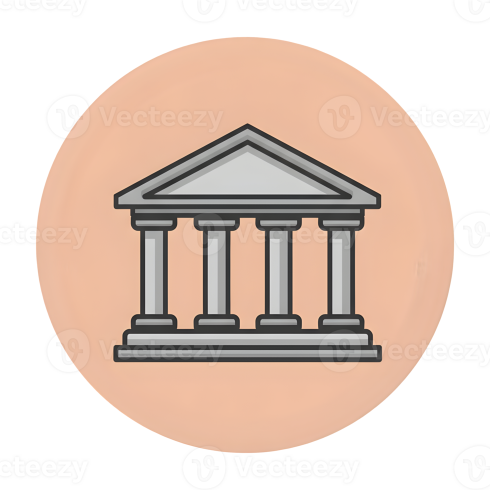 Classical Architecture Pillars of Governmental Authority png