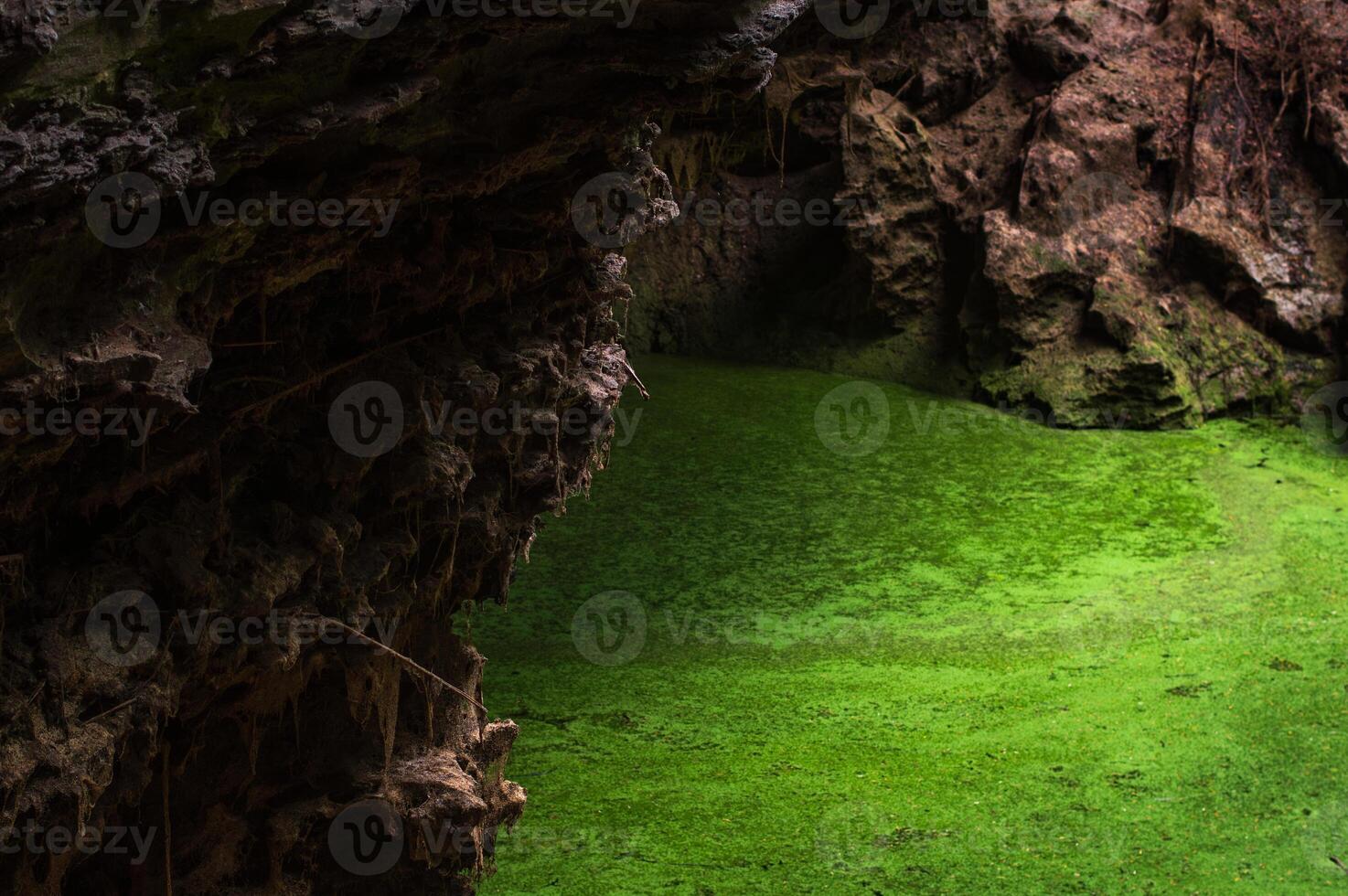 green water cenote Tasmania photo
